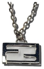 Collana FENDI SV925 argento autentico H:0,39” L:0,71” 6890