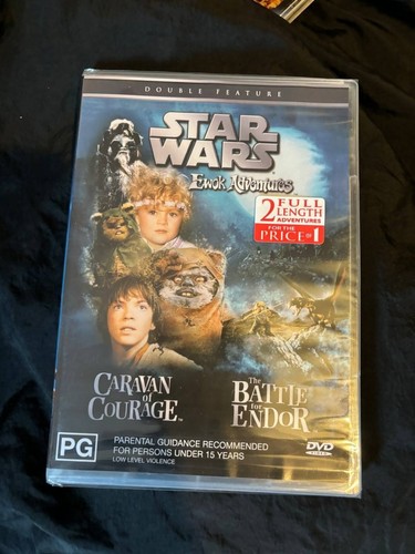 Dvd star wars ewok - star, adventures