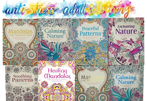 Anti stress adult colouring - anti-stress,