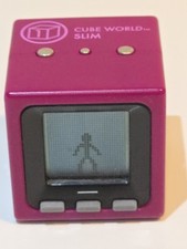 Retro 2005 Radica Cube World Series 1 Slim Gioco Giocattolo Da Collezione Funzionante  