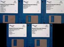 Roland S-50 Sound Library