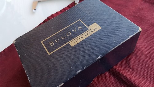 Bulova scatola orologio - scatola, x