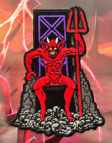 Iron maiden embroidered patch - iron,