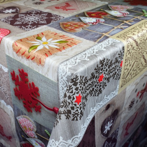 Tovaglia tela cerata natale - cerata,