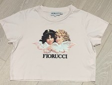 T-shirt donna Fiorucci cropped