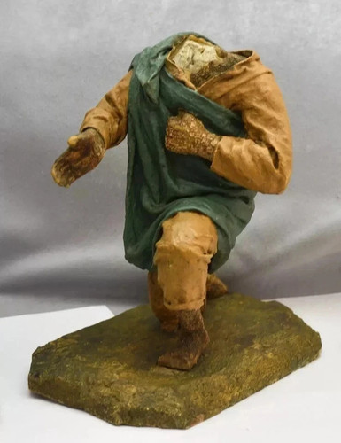 Presepio pastore senza testa - presepio,