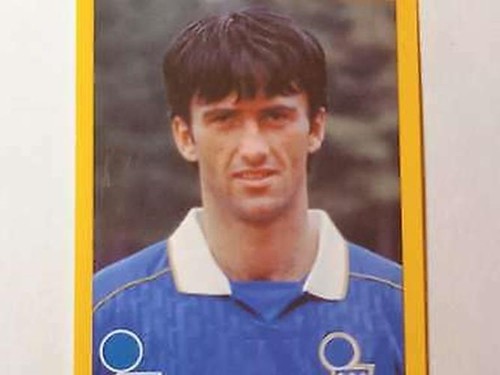 Figurina calciatori merlin - figurina,