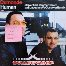 Dumonde Human Vinyl Record VG/G+ PROOF024-2 1st Press