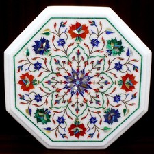 Tavolo in marmo 12" fatto a