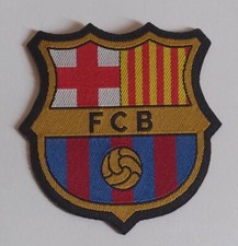 Patch/Toppa Barcellona Termoadesiva -Dimensioni :H. cm.7 x L. cm.6,7 - 3 unità