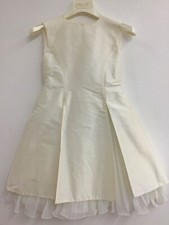 ABITO Vestito Elegante Cerimonia bambina Bianco panna 4/104cm