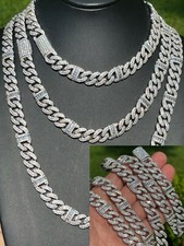 Catena cubana in argento
