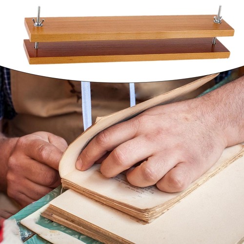 Pressa per rilegatura legno - pressa,