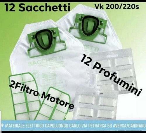 Sacchetti folletto 200 - vk, vk