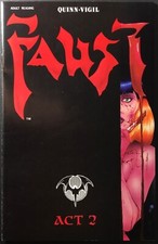 Faust 2 Act Northstar Publishing 1st print Comics Originale USA 1989 Tim Vigil