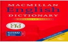 Macmillan English Dictionary