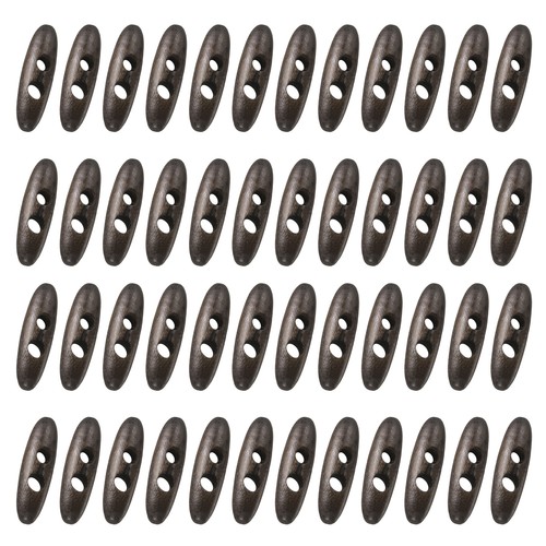 50pcs bottoni legno per - legno,
