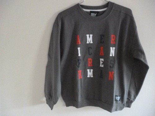 Felpa american freshman - felpa, grigia