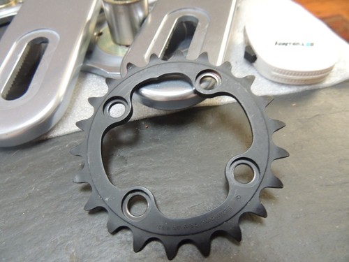 Nuova corona nera - shimano, xtr