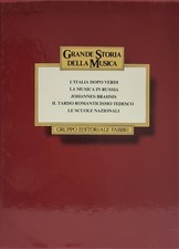 Grande Storia della Musica - Cofanetto completo (Fabbri Editori)  5 volumi Raro