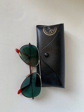 RayBan Aviator RB3025 Occhiali da Sole A Goccia Sunglasses Bianco Rosso Graduati