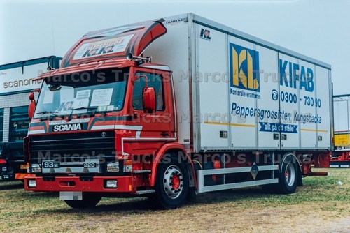 Foto camion scania 93m 220 - foto,