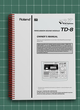 Roland TD-8 — 2 in 1 Manuale