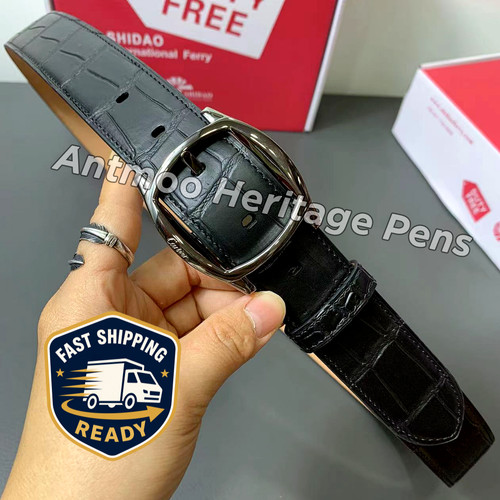 Cintura cartier pelle nera - in,