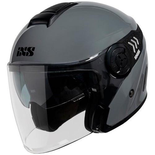 Casco ixs jet grigio - casco, ixs100