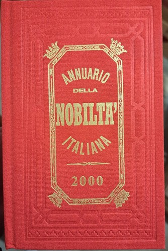 Annuario della nobilt - della, nobilt�