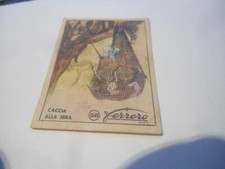 FIGURINA FERRERO - CACCIA GROSSA - ANNI 60 - RECUPERATA - SCEGLI DAL MENU'