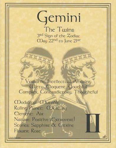 Gemelli - gemelli, (zodiaco)