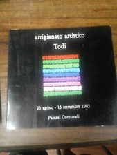 ARTIGIANATO ARTISTICO CITTA DI TODI - PALAZZI COMUNALI ANNO 1985