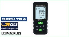 MISURATORE DISTANZIOMETRO LASER SPEKTRA MODELLO QM100 G - RAGGIO VERDE - 100MT