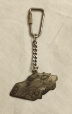 Portachiavi Metallo Gulf Porsche 917 Campione Del Mondo Formula G Vintage Raro