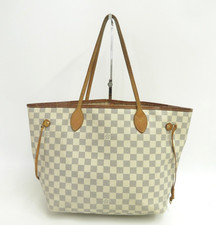 Autentica borsa a tracolla Louis Vuitton Damier Azur Neverfull MM F#46203