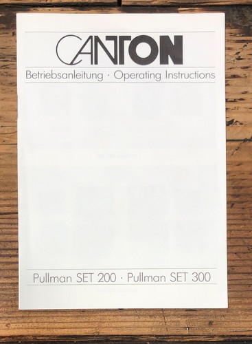 Canton pullman set - 200, 300