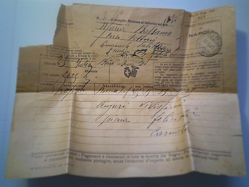 Telegramma regno nocera - telegramma,