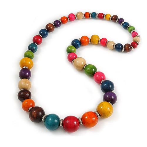 Collana lunga perle in - collana, di