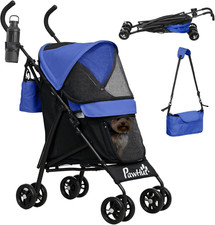 Passeggino per Cani Pieghevole