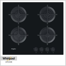 PIANO COTTURA A GAS WHIRLPOOL AKT616NB 4 BRUCIATORI GHISA A INCASSO