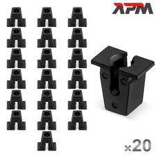 20x clip fissaggio paraurti - clip,