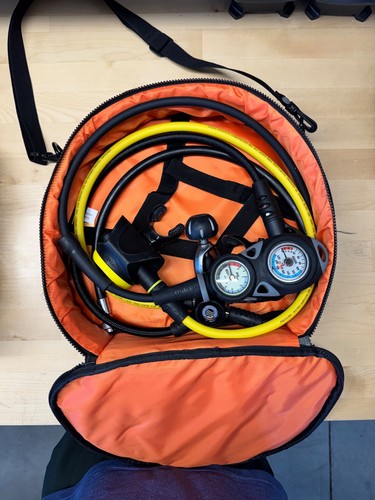 Mares scuba regulator setup - mares,
