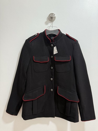 Giacca militare nera zara - giacca,