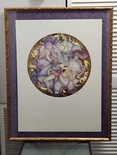 Guillaume Azoulay - Giostra Edizione Deluxe Oro 10K / Serigrafia Incorniciata Belle Arti