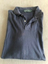 Alberto Aspesi original polo uomo blu XL manica lunga/ man's polo