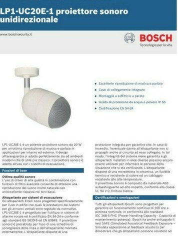 Proiettore sonoro - proiettore,