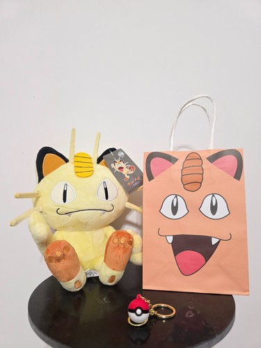 Peluche plush meowth cm - meowth,