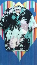 Camicia hawaiana da uomo manica corta Jack & Jones in viscosa multicolore taglia