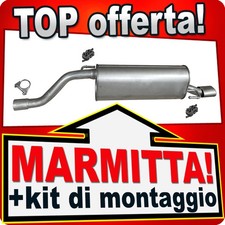 Silenziatore Posteriore per